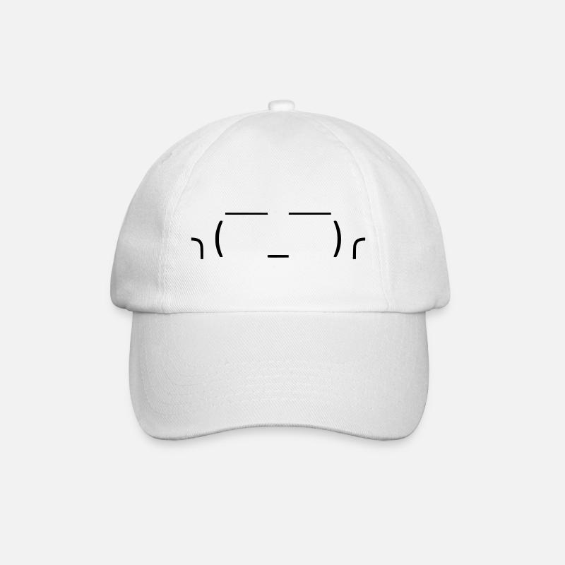 Just let it go! 🤷‍♂️ - Baseball Cap - white/white