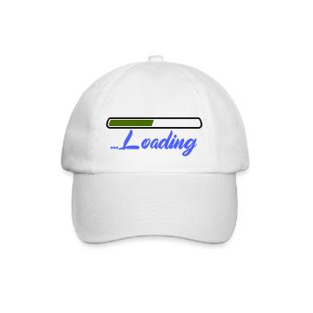 Chargement - Casquette classique - blanc/blanc - Devant