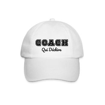 Coach Who - Baseball Cap - white/white - Front