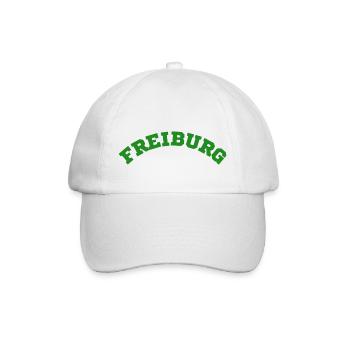 Freiburg - Baseballkappe - Weiß/Weiß - Vorne