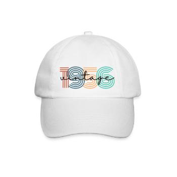 1956 vintage rétro - Casquette classique - blanc/blanc - Devant