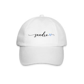 Sandro Nom Calligraphie Police - Casquette classique - blanc/blanc - Devant