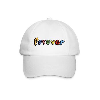 Forever - Baseballkappe - Weiß/Weiß - Vorne
