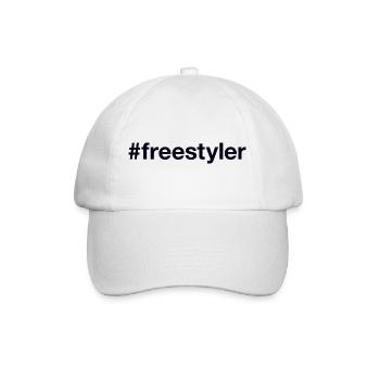 FREESTYLER Hashtag - Baseballkappe - Weiß/Weiß - Vorne