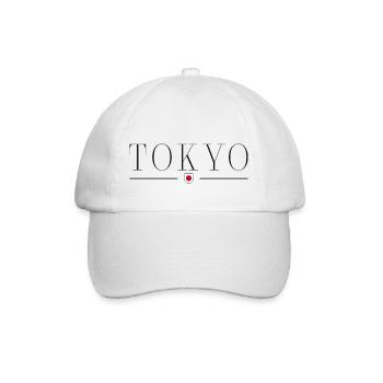 Tokyo Japon Fan Outfit T Shirt Design - Casquette classique - blanc/blanc - Devant