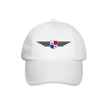 Conception du t-shirt Panama - Casquette classique - blanc/blanc - Devant