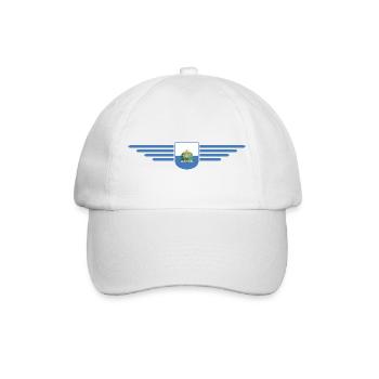 I Love San Marino, T-shirt design de style élégance - Casquette classique - blanc/blanc - Devant