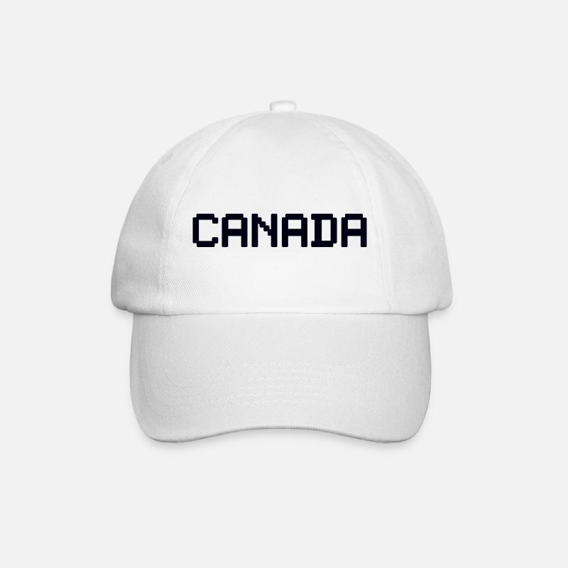 CANADA - Casquette classique - blanc/blanc
