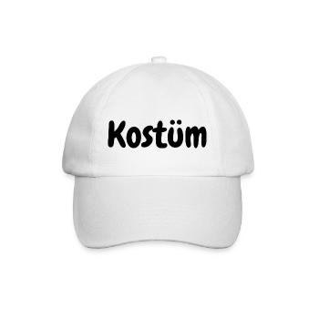 Baby Kostüm - Baseballkappe - Weiß/Weiß - Vorne