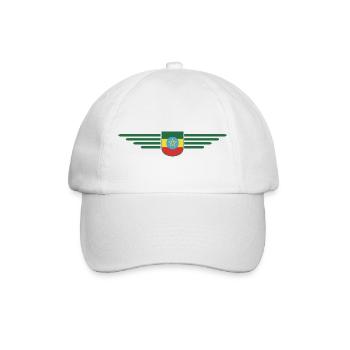 Ethiopia Design – Pride and Culture - Baseball Cap - white/white - Front