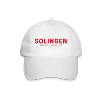 T-shirt de Solingen – Parfait pour les fans de la Klingensta - Casquette classique - blanc/blanc - Devant