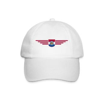 Missouri Fan T-Shirt – Must-Have pour les fans ! - Casquette classique - blanc/blanc - Devant