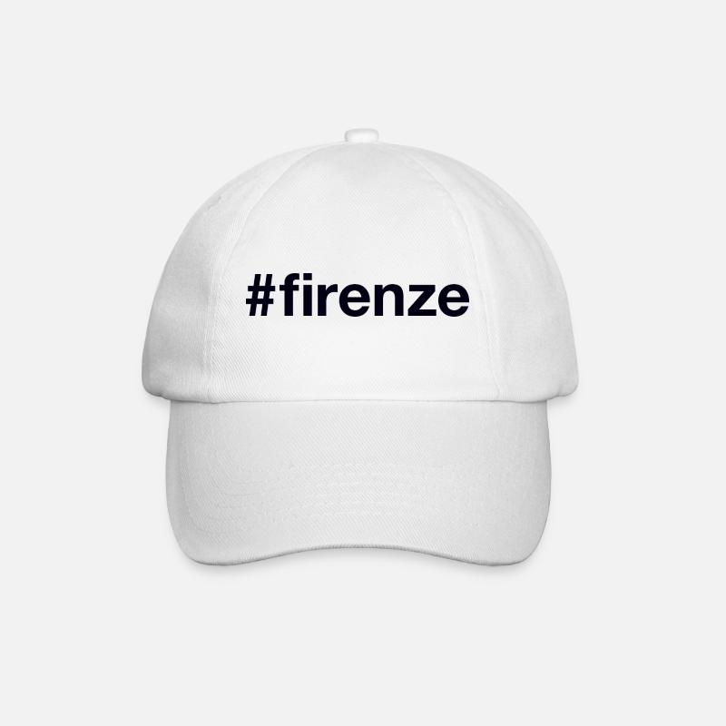 FIRENZE Hashtag Florence - Casquette classique - blanc/blanc