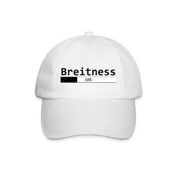 Breitness 30 - Baseballkappe - Weiß/Weiß - Vorne