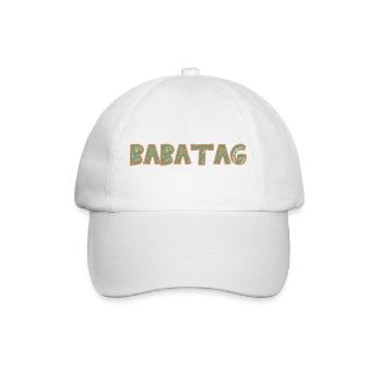 Mount Babatag - Baseball Cap - white/white - Front