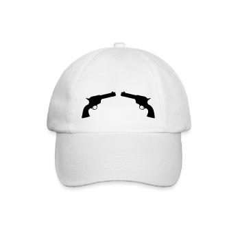gun2 - Casquette classique - blanc/blanc - Devant
