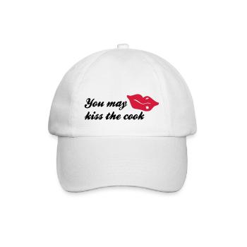 cook - Baseball Cap - white/white - Front