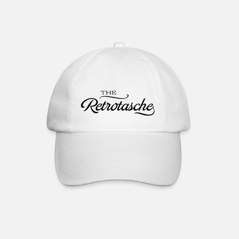 The Retrotasche - Baseballkappe - Weiß/Weiß