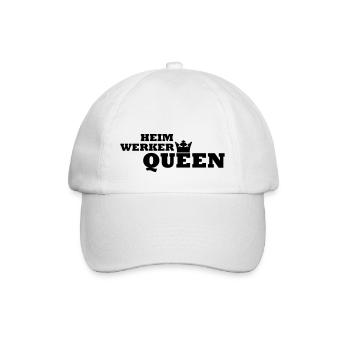 Heimwerker Queen - Baseballkappe - Weiß/Weiß - Vorne