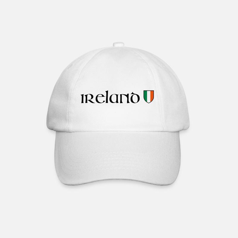Ireland - Baseballkappe - Weiß/Weiß