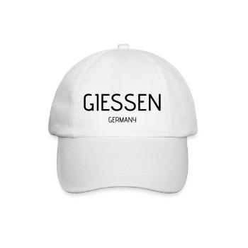 Giessen - Baseballkappe - Weiß/Weiß - Vorne