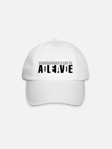 Schrödinger's cat - Casquette classique - blanc/blanc
