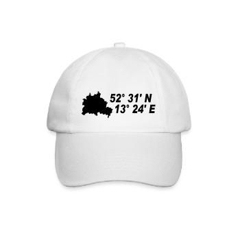 Coordonnées Berlin - Casquette classique - blanc/blanc - Devant