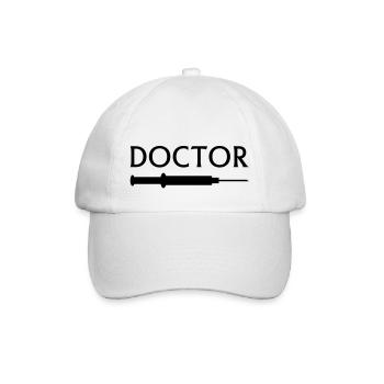 doctor - Casquette classique - blanc/blanc - Devant