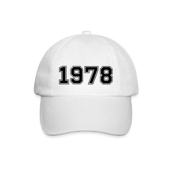 1978 - Casquette classique - blanc/blanc - Devant