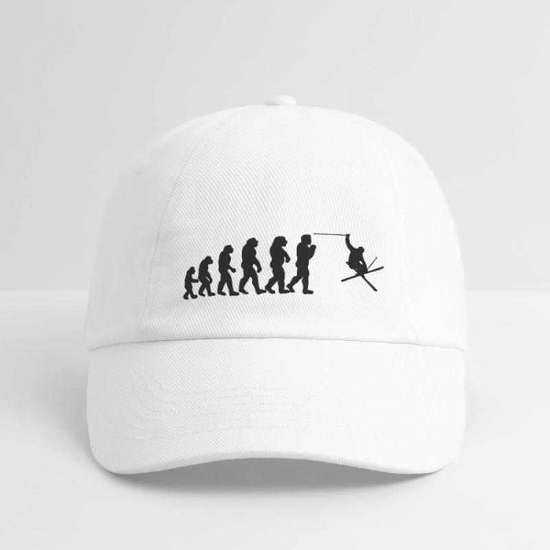 ski evolution Baseball Cap