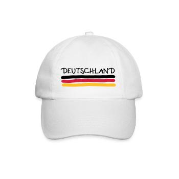Allemagne - Casquette classique - blanc/blanc - Devant