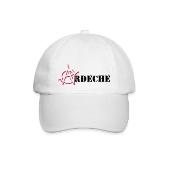 Anarchy Ardeche - Baseball Cap - white/white - Front