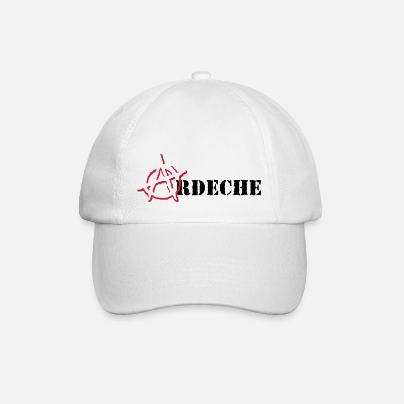 Anarchy Ardeche - Casquette classique - blanc/blanc