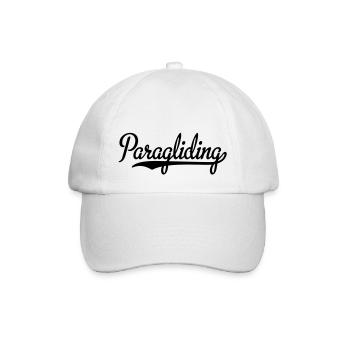 Paragliding - Baseballkappe - Weiß/Weiß - Vorne