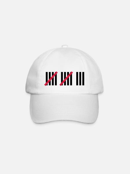 13th Birthday - Baseball Cap - white/white