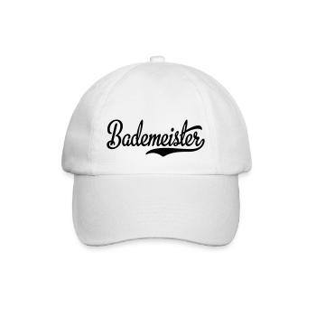 Bademeister - Baseballkappe - Weiß/Weiß - Vorne