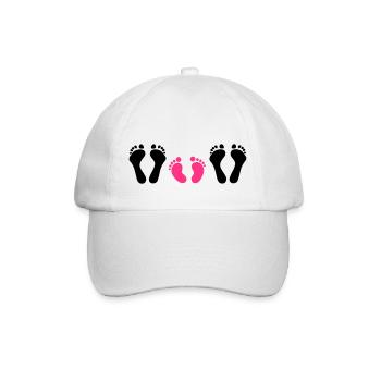 Familie - Baseballkappe - Weiß/Weiß - Vorne