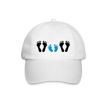 Familie - Baseballkappe - Weiß/Weiß - Vorne
