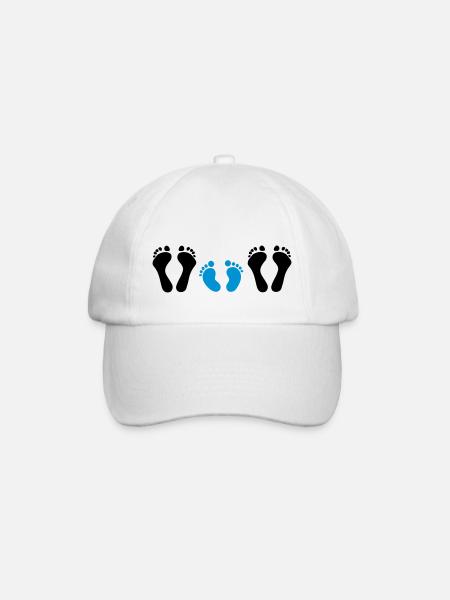 Familie - Baseballkappe - Weiß/Weiß