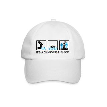 chloriouscompetition2 - Baseball Cap - white/white - Front