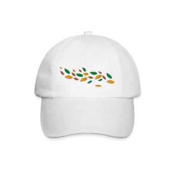 Automne - Casquette classique - blanc/blanc - Devant