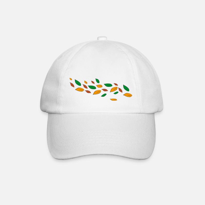 Autumn - Baseball Cap - white/white