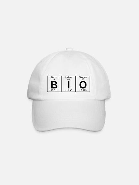 BIO (bio) - complet - Casquette classique - blanc/blanc