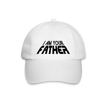 I am your FATHER 3D (1c) - Casquette classique - blanc/blanc - Devant