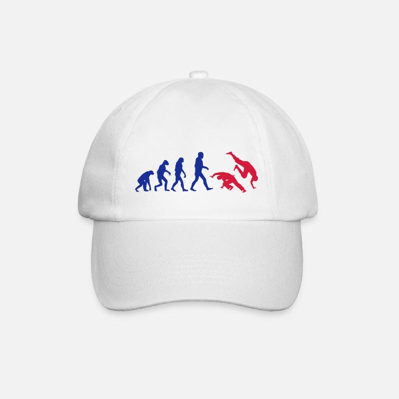 Capoeira Evolution logo - Casquette classique - blanc/blanc