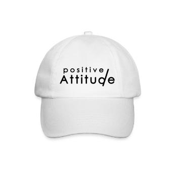 Positive ATTITUDE 1 - Casquette classique - blanc/blanc - Devant