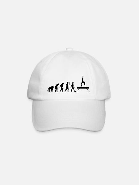 Evolution Schwebebalken - Baseballkappe - Weiß/Weiß