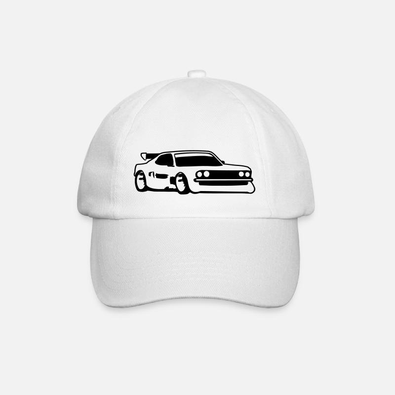 Voiture de course tuning voiture - Casquette classique - blanc/blanc