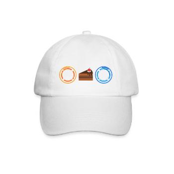 Science & Cake - Baseball Cap - white/white - Front