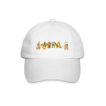 Julian - Baseball Cap - white/white - Front